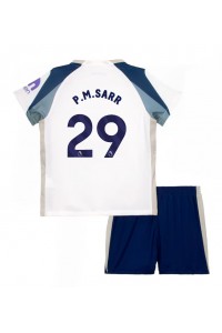 Tottenham Hotspur Pape Matar Sarr #29 Babytruitje Thuis tenue Kind 2025-26 Korte Mouw (+ Korte broeken)